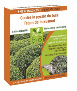 Phéromones contre la pyrale du buis