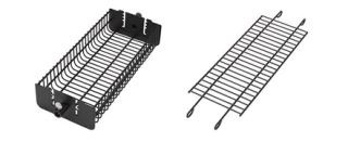 Panier rectangulaire pour rôtissoire