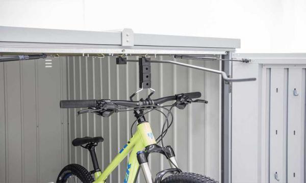 Rail de suspension pour vélo main image