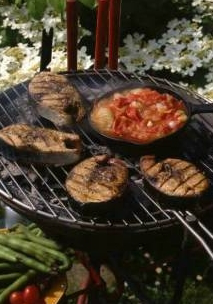 Thon grillé au barbecue